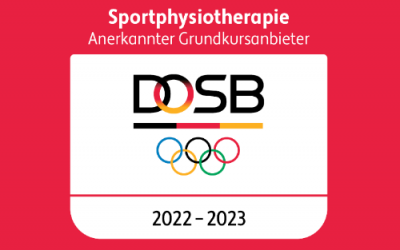 DOSB-anerkannte Kursreihe Sportphysiotherapie im ZfS